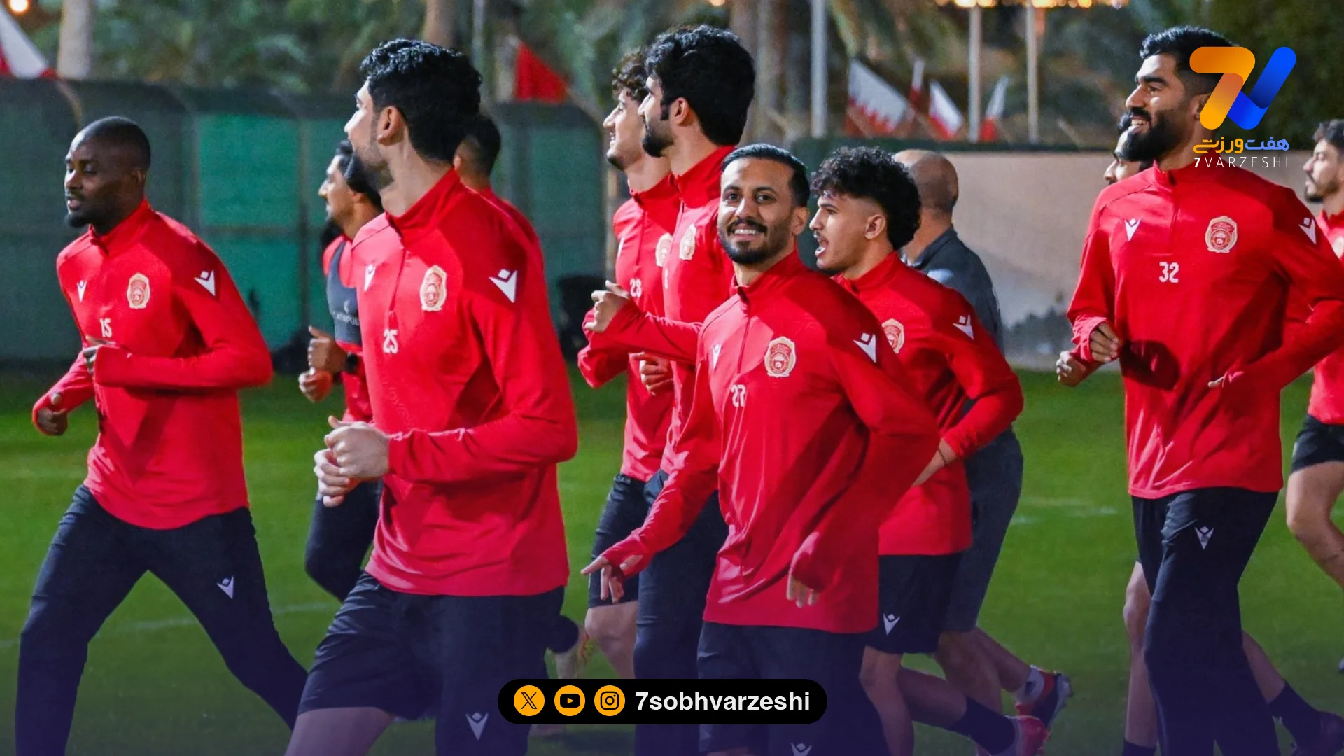 پوسترهای المحرق برای دیدار با استقلال+ عکس