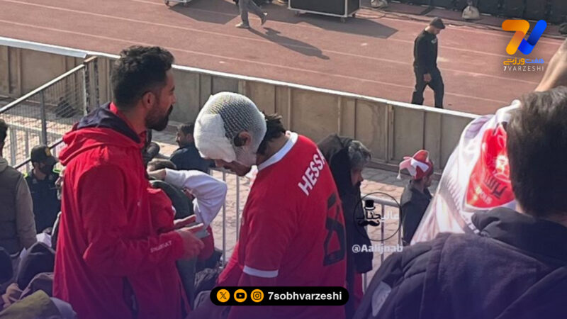 خشونت و درگیری روی سکوهای اراک؛ چند هوادار مصدوم شدند