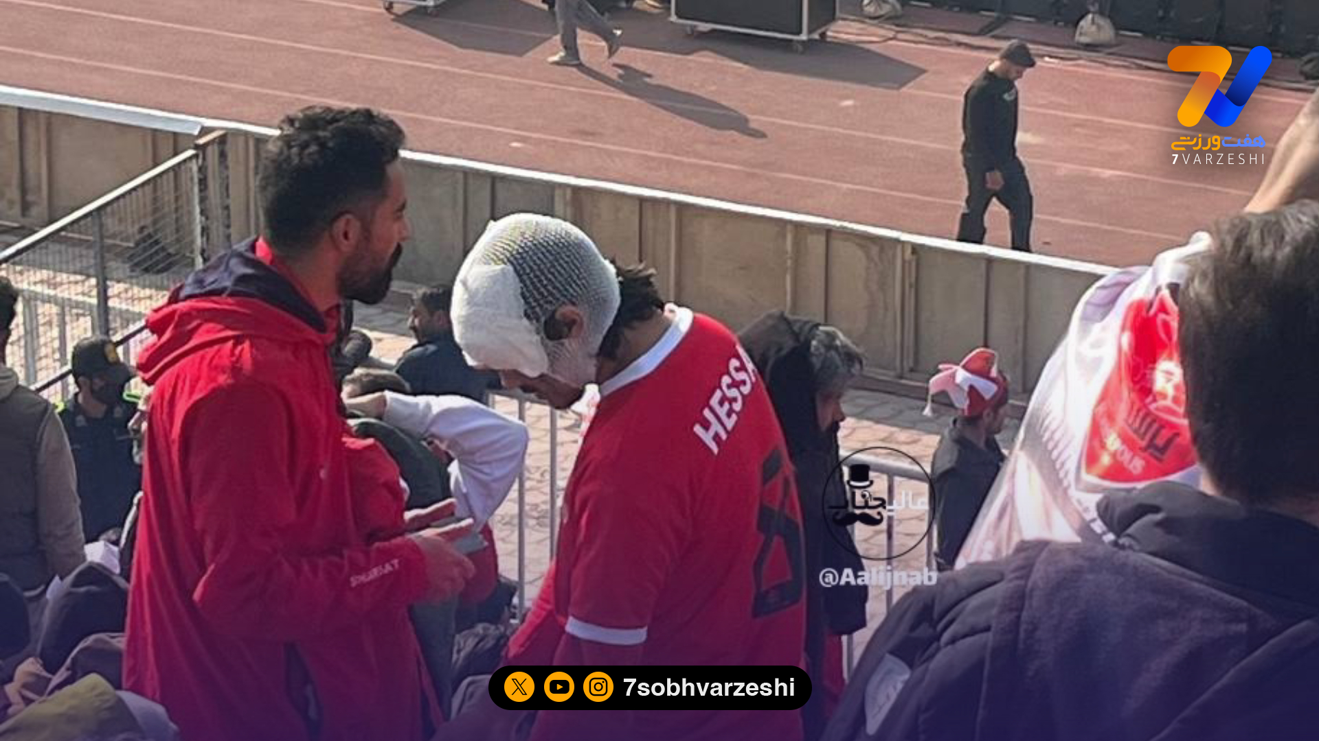 خشونت و درگیری روی سکوهای اراک؛ چند هوادار مصدوم شدند