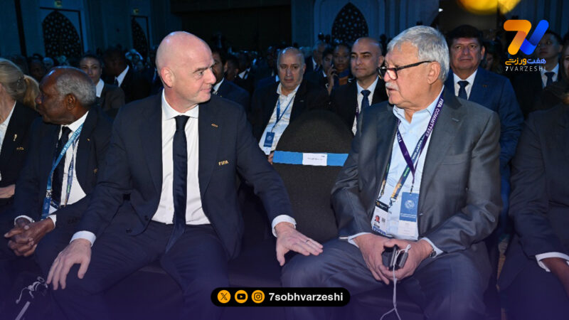 حضور مهدی تاج در مراسم بهترین‌های فیفا ۲۰۲۵