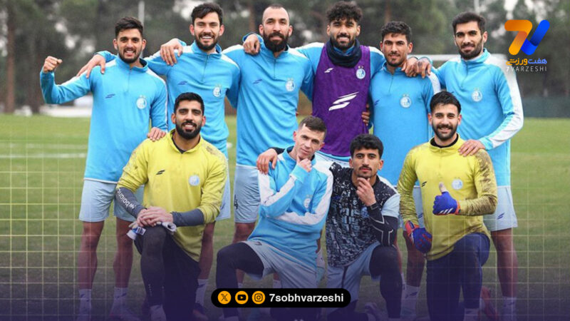 گزارش تصویری| تمرین گرم استقلالی ها در سرمای تهران