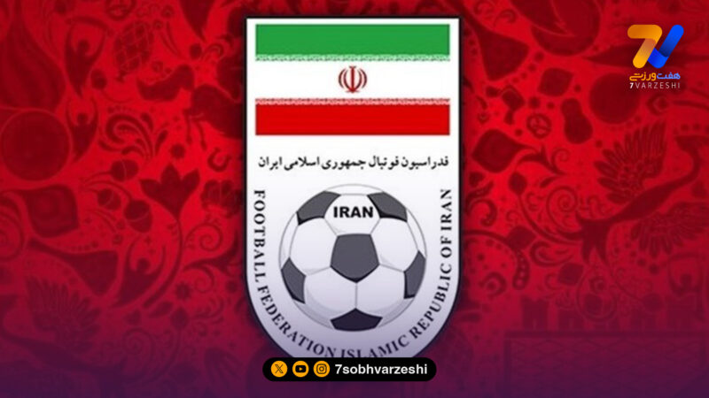 پوستر ویژه فدراسیون فوتبال برای تبریک کریسمس