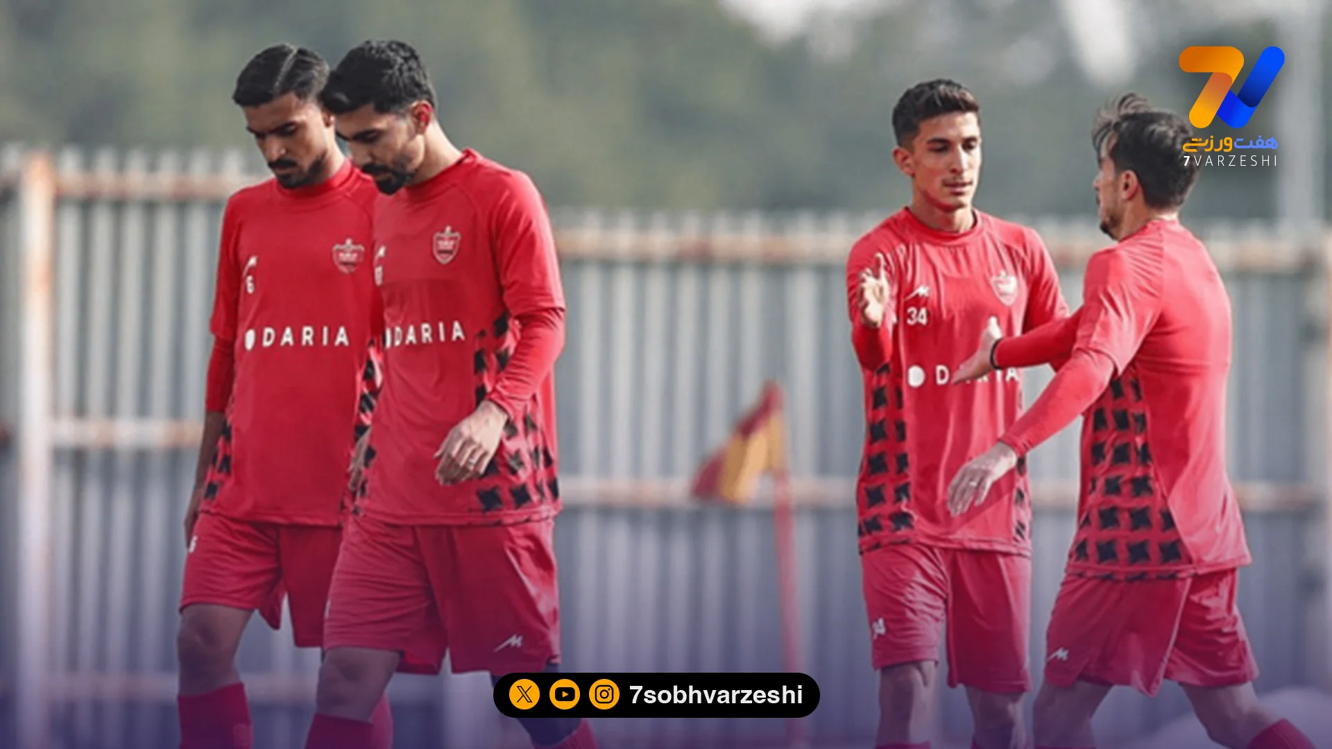 شکاری مشکلی ندارد؛ مهاجم پرسپولیس در بازی تدارکاتی به میدان رفت