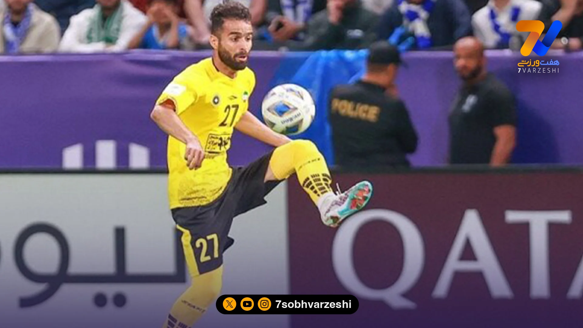 یک خروجی دیگر در لیست سپاهان؛ اعرابی در آستانه جدایی