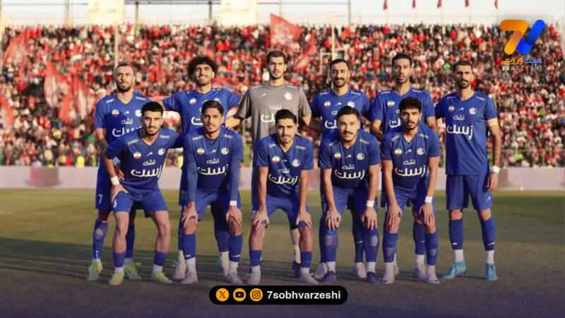 ترکیب استقلال خوزستان برای تقابل با تراکتور