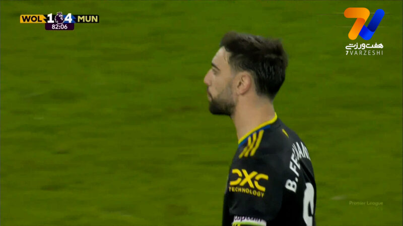 دبل برونو فرناندز؛ گل چهارم منچستریونایتد به ولورهمپتون