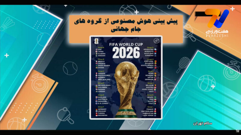 ایران با برزیل همگروه شد؛ پیش‌بینی هوش مصنوعی از گروه‌های جام جهانی