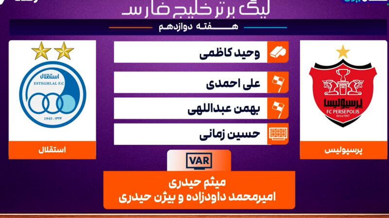 کارشناسی داوری پرسپولیس – استقلال