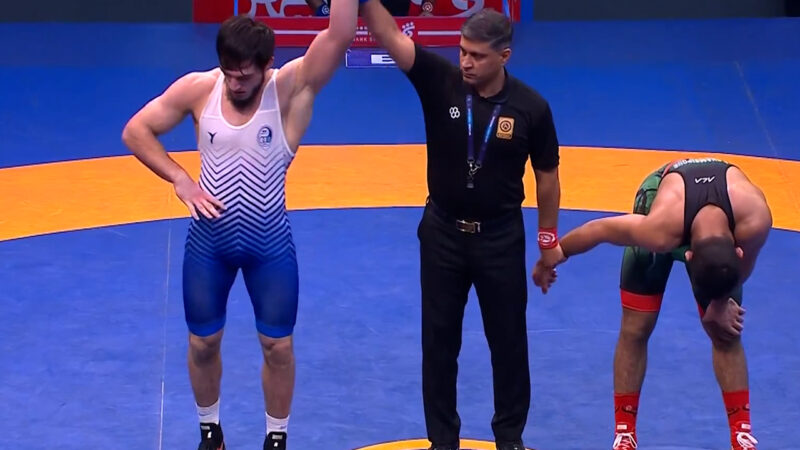 پیروزی 3 بر صفر ابراهیم کایدف مقابل ابوالفضل شمسی پور