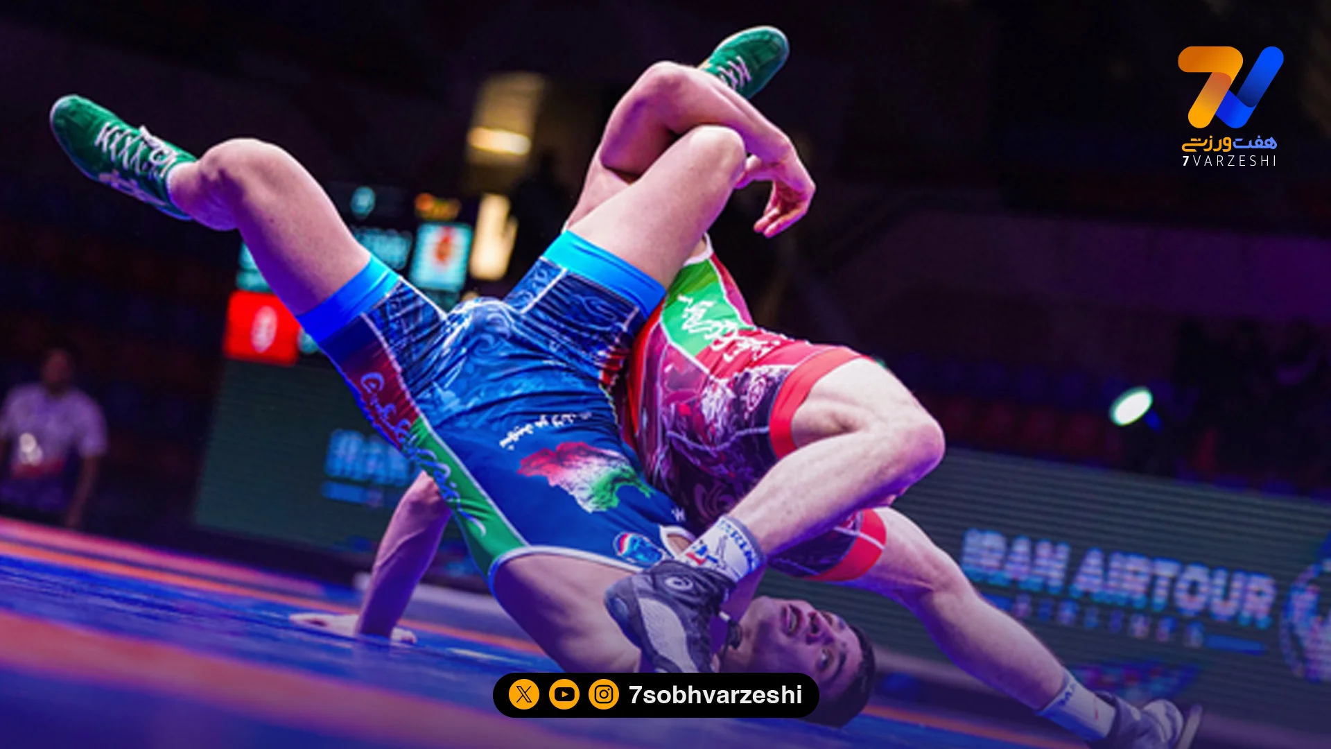 فینالیست‌های ۵ وزن نخست کشتی آزاد قهرمانی کشور مشخص شدند