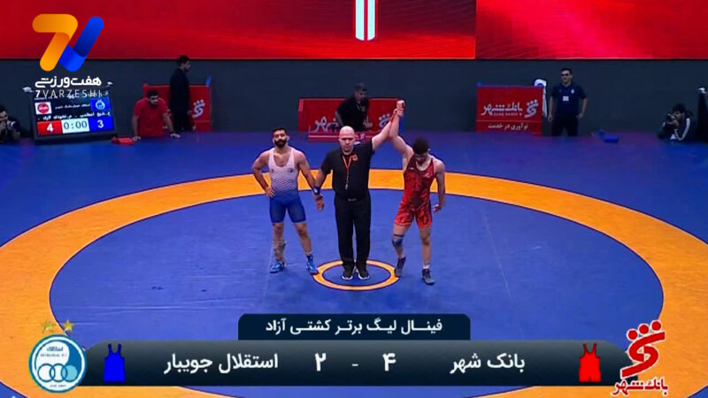 پیروزی محمد نخودی مقابل عبدالله شیخ اعظمی در وزن 79 کیلوگرم
