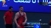 پیروزی امیررضا معصومی مقابل امیررضا صحرایی در وزن 125 کیلوگرم