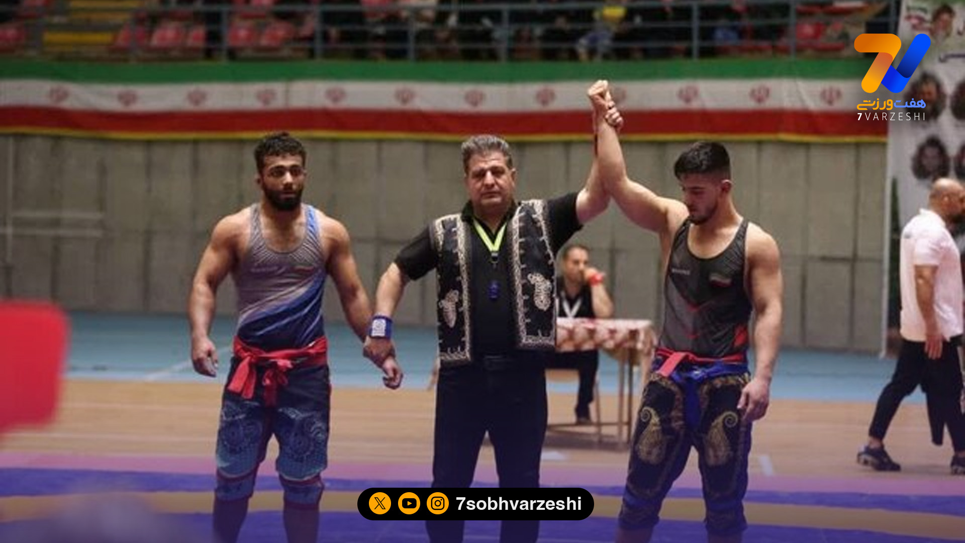 قمه‌کشی در ورزش پهلوانی؛ کشتی رینگ خونین شد!