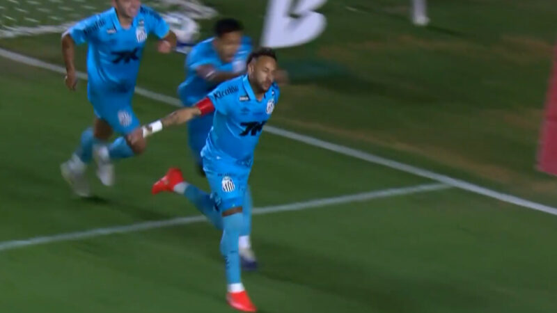 گل اول سانتوس به ژوونتود توسط نیمار