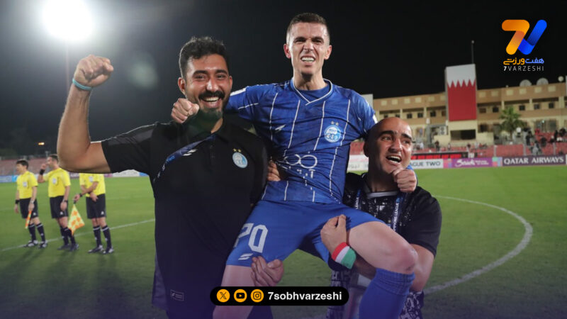 پیام امیدبخش آسانی پس از صعود استقلال +عکس