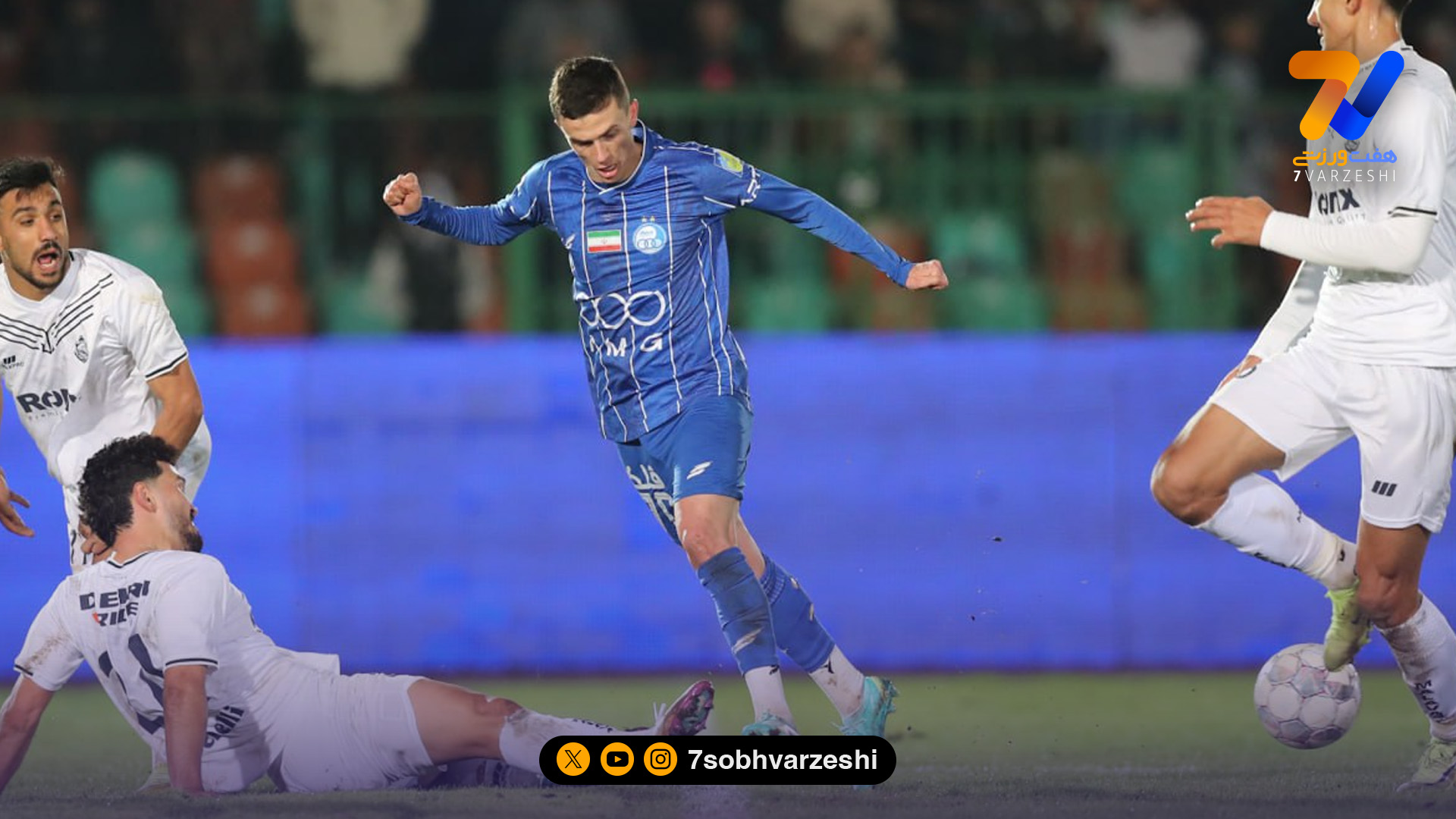 استوری تند یاسر آسانی درباره پنالتی سوخته آبی‌ها! +عکس