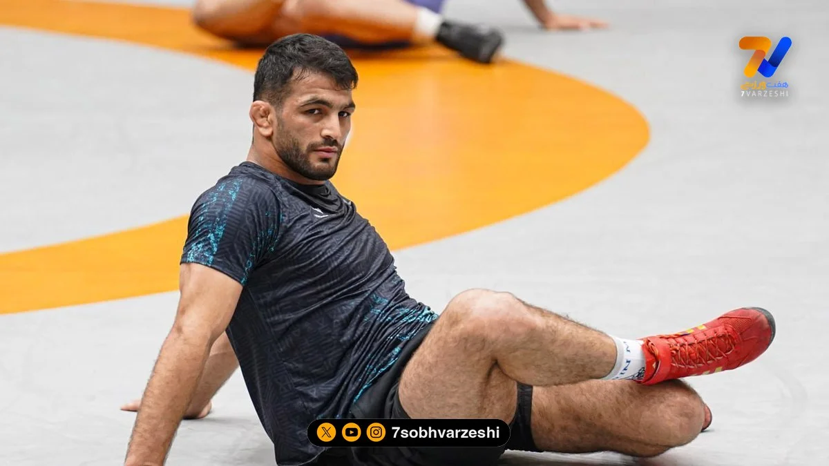 پرش‌های جهانی حسن یزدانی کشتی گیر ایرانی