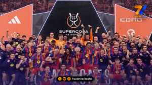 بارسلونا 3 – رئال مادرید 2؛ قهرمانی آبی اناری ها بغل گوش ایران