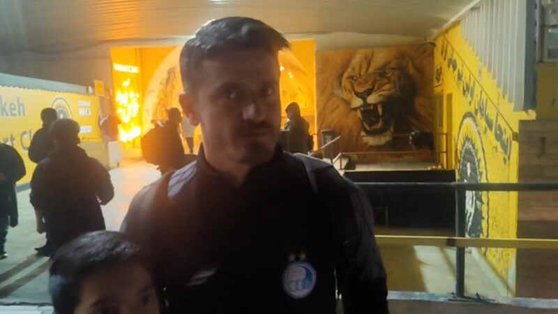 وریا غفوری با اصحاب رسانه صحبت نکرد