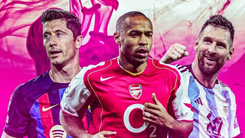 ۱۰ بازیکن برتر تاریخ فوتبال با قدرت گلزنی مرگبار