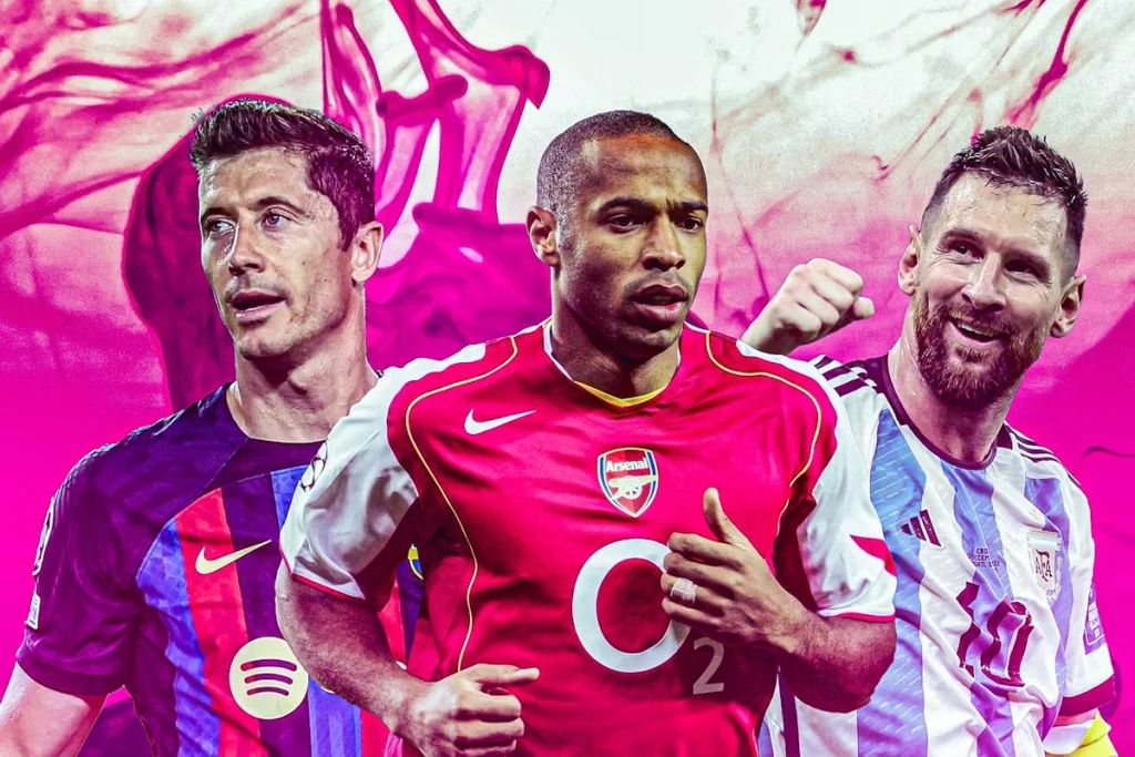 ۱۰ بازیکن برتر تاریخ فوتبال با قدرت گلزنی مرگبار