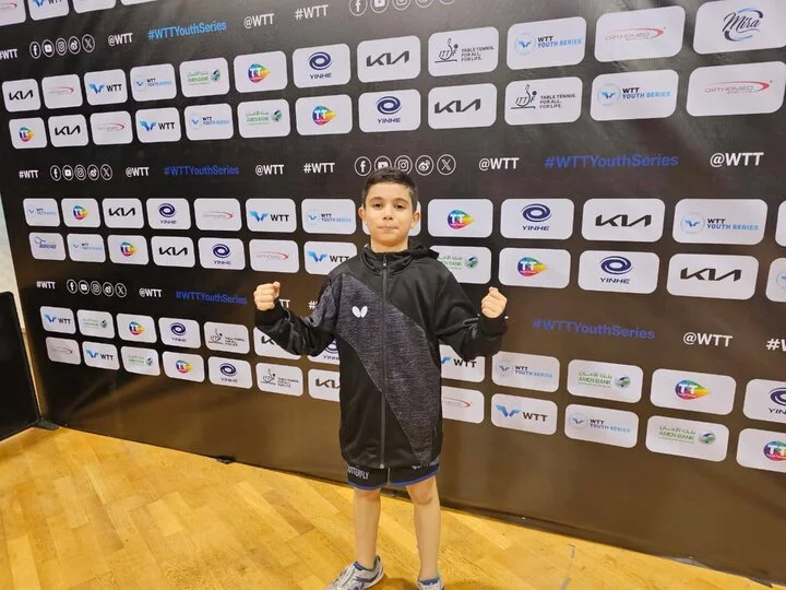 نیکان شیروانی نایب قهرمان تنیس روی میز