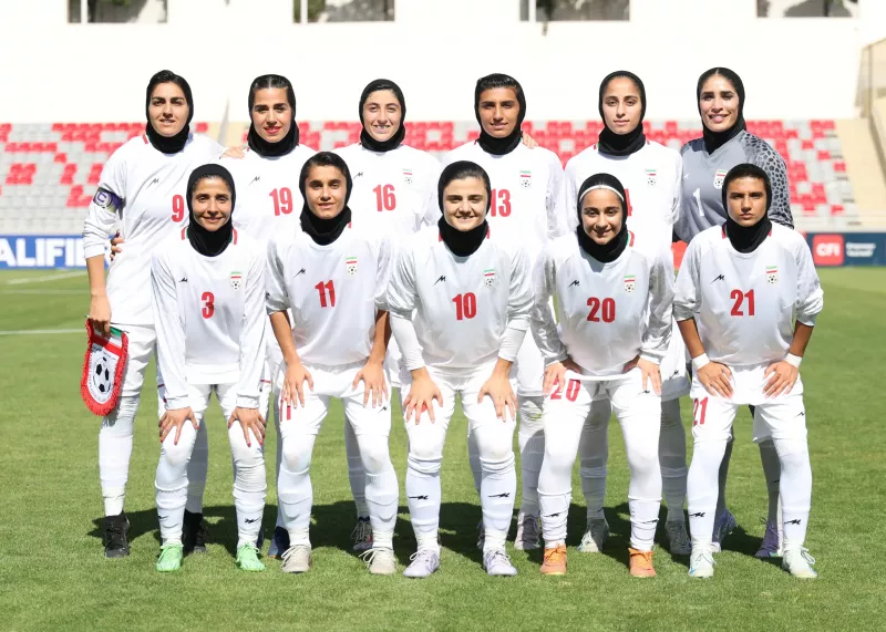 ارتقای جایگاه فوتبال زنان ایران در رنکینگ جهانی فیفا