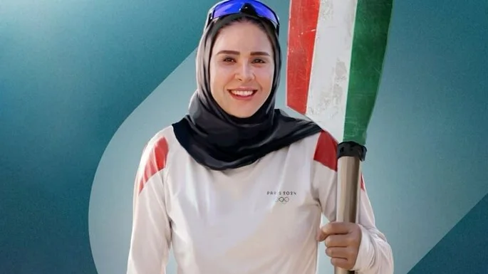 عکس تولد 30 سالگی مهسا جاور قایقران المپیک 2024 در ماشین