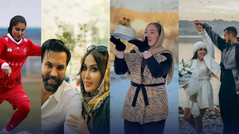 ‌قاب ورزشی|‌ ‌تولد آیتک، همسر امیررضا رفیعی و نیکبخت واحدی و دفاع وسط قلدر دختران پرسپولیس