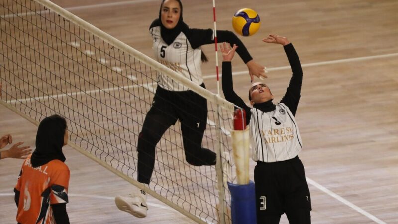 قاب ورزشی| دختران خوش‌قامت والیبال و سمانه دختر پرسپولیس