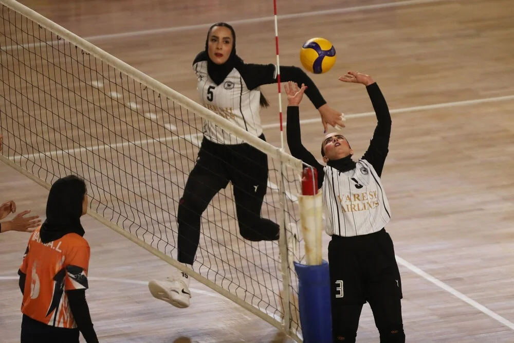 قاب ورزشی| دختران خوش‌قامت والیبال و سمانه دختر پرسپولیس