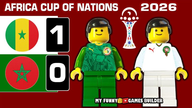 شبیه سازی قهرمانی سنگال در جام ملت‌های آفریقا ۲۰۲۶با لگو