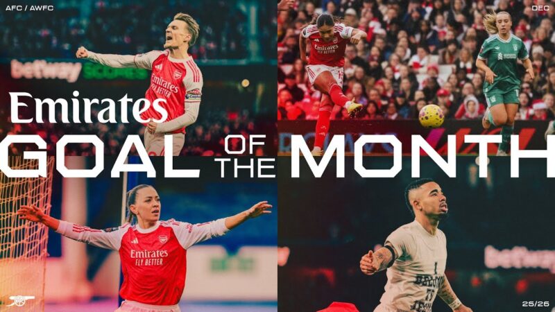 بهترین گل‌های ماه دسامبر آرسنالی‌ها