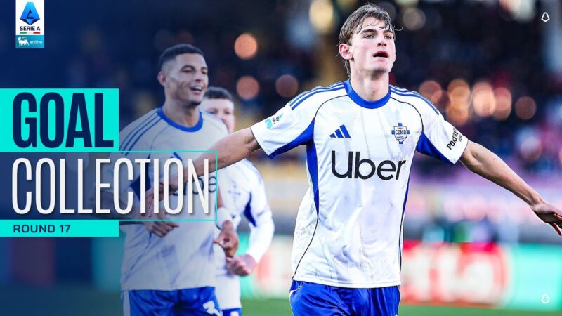 گل‌های هفته ۱۷ رقابت‌های سری‌آ ایتالیا