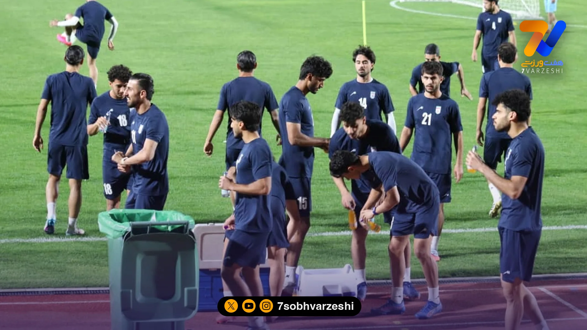 ترکیب تیم ملی امید ایران مقابل کره جنوبی - فوتبال