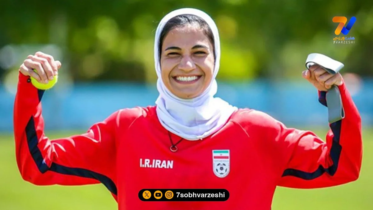 سلفی گلنوش خسروی با علیرضا قربانی - مجله ورزشی