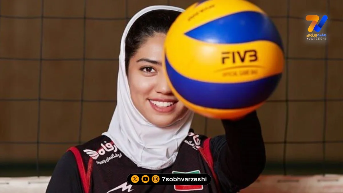 نگاه ورزشی زهرا بخشی دختر بلندقامت والیبال - مجله ورزشی