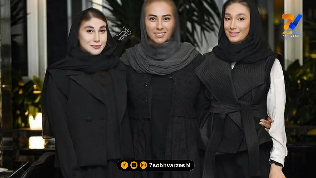 قاب ورزشی مبینا، ناهید، رضا، هادی و مهروز ساعی - مجله ورزشی