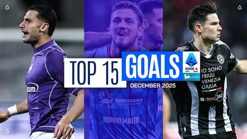 برترین گل‌‌های ماه دسامبر سری آ ایتالیا