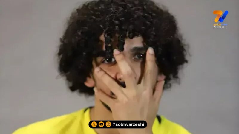 اولین تمرین فرزین معامله‌گری با پیراهن پرسپولیس +عکس