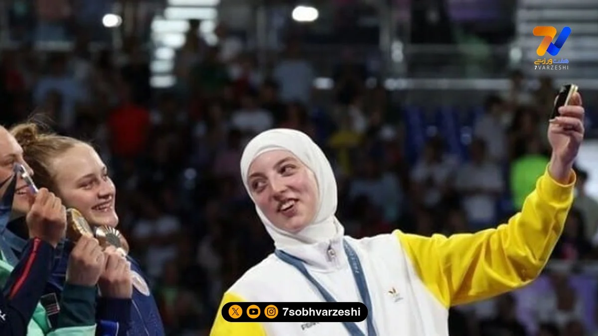 نگاهی به حجاب سارا شعری قهرمان بلژیکی تکواندو
