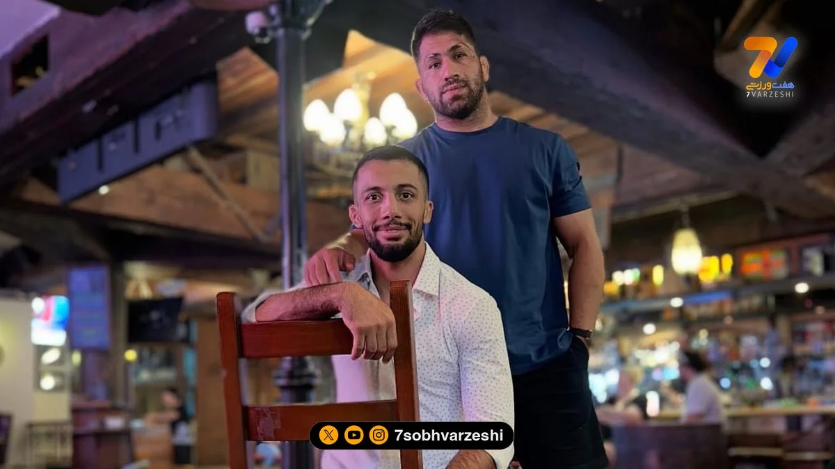 تمرینات ورزشی محمدرضا گرایی در ساحل