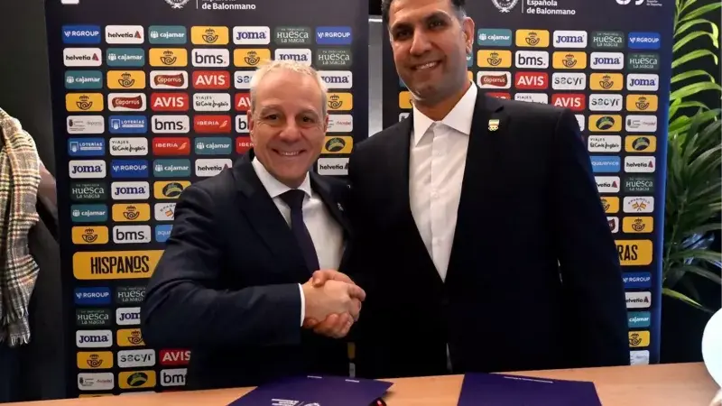 تفاهم‌نامه همکاری میان فدراسیون‌های هندبال ایران و اسپانیا 