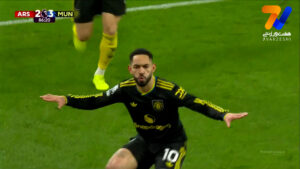 گل سوم منچستریونایتد به آرسنال توسط کونیا