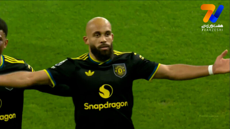 گل اول منچستریونایتد به آرسنال توسط برایان امبئومو