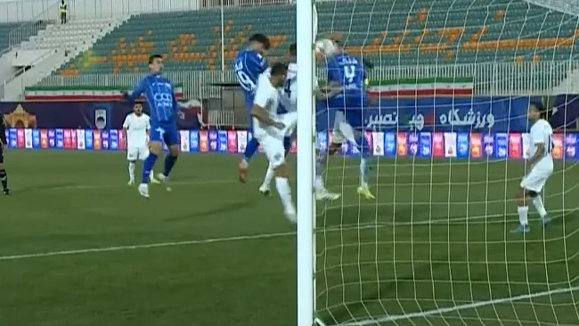 گل اول استقلال به استقلال خوزستان توسط سامان فلاح
