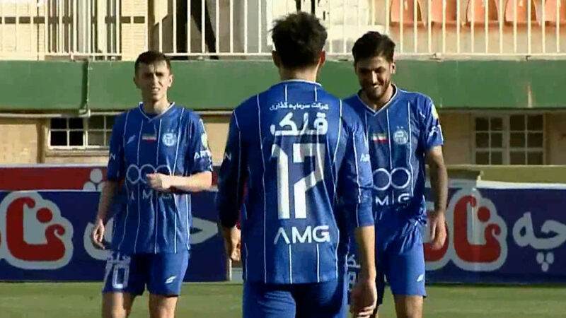 گل دوم استقلال به فولاد هرمزگان توسط قلی زاده