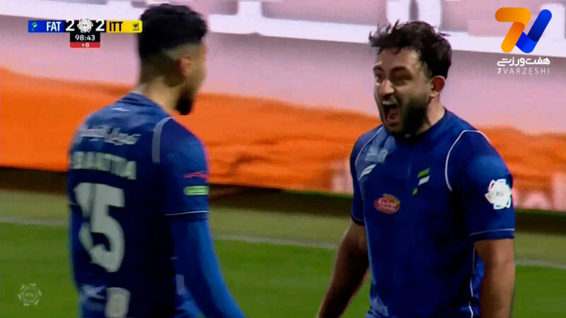 گل دوم الفتح به الاتحاد توسط ماتیاس وارگاس