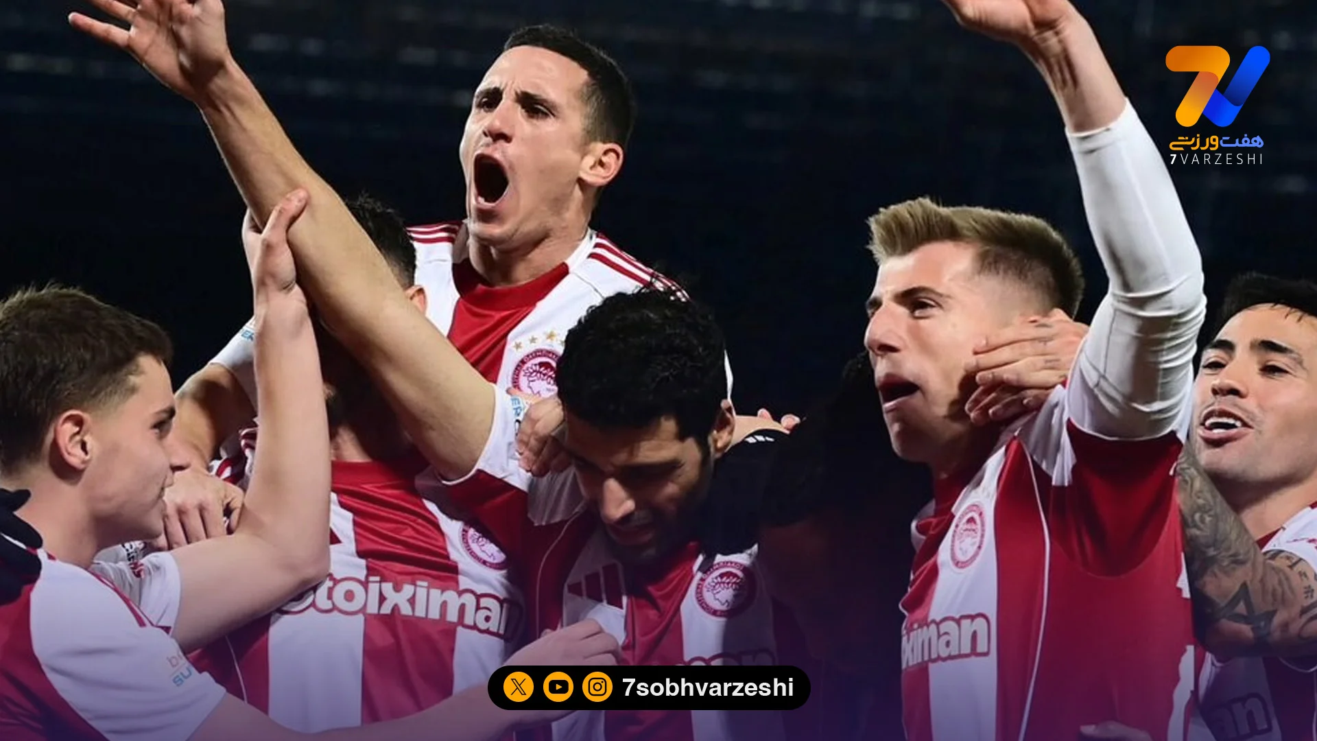 الکعبی منجی المپیاکوس شد؛ طارمی تماشاگر ویژه!