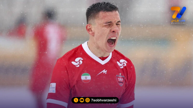 کارت قرمز برای ستاره ازبک پرسپولیس؛ گل از دماغ سرگیف درآمد!